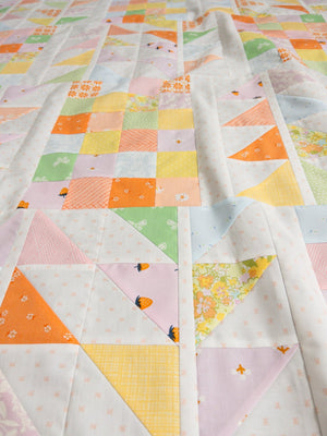 Great Heights Quilt Kit | Throw Size - Kristin Quinn Creative - Quilt Kit