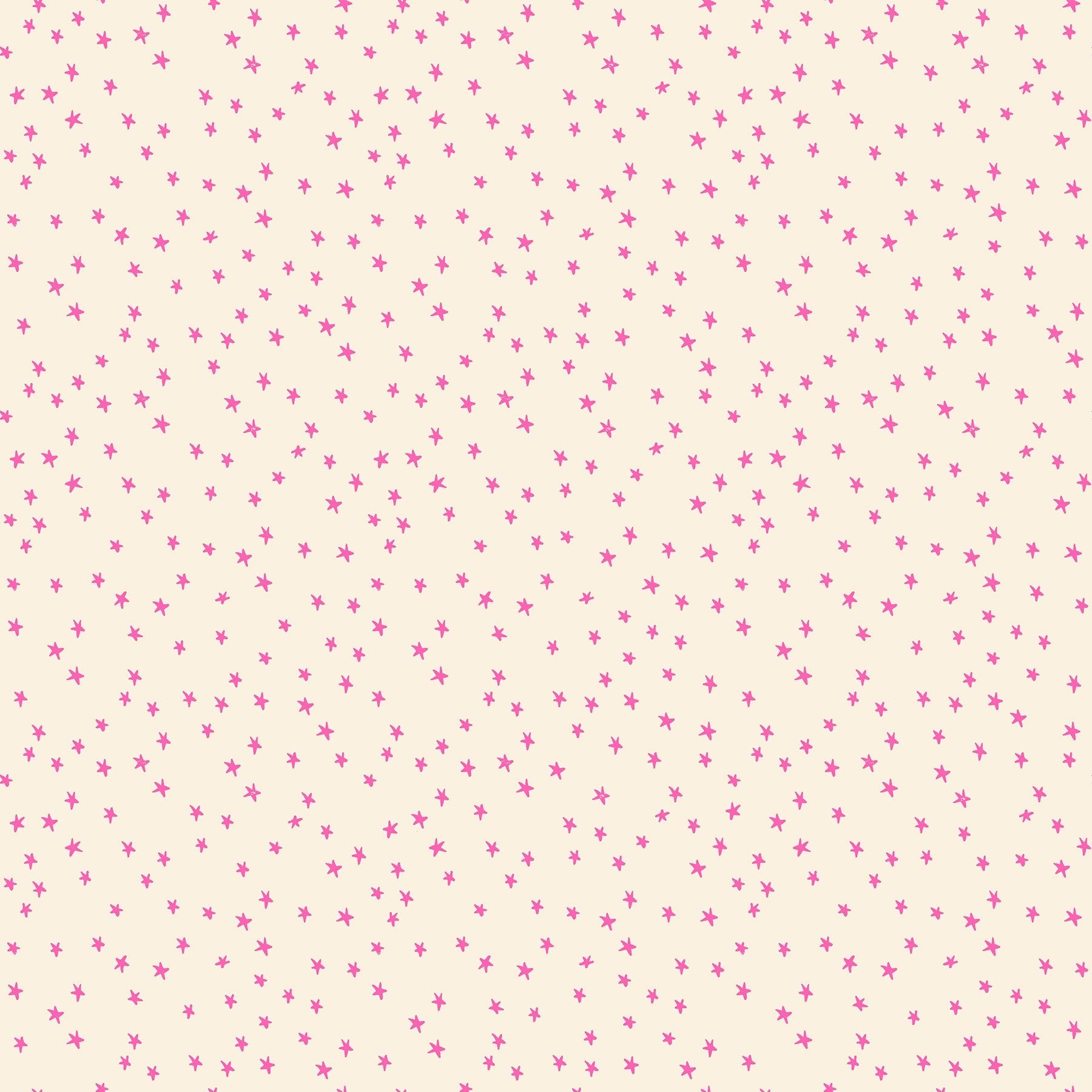 Ruby Star Society | Starry Mini in Neon Pink - Kristin Quinn Creative - Fabric