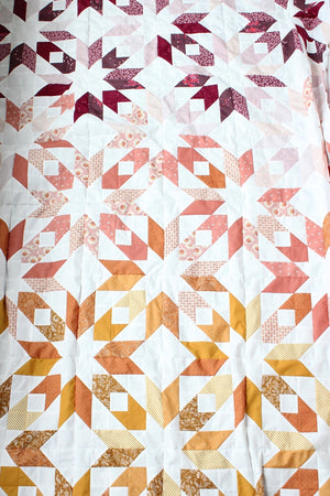 Same Sky Quilt Kit | Rectangular Throw - Kristin Quinn Creative - Quilt Kit