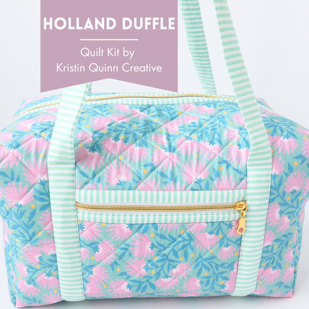 The Holland Duffle Bag | Curated Kit from Kristin Quinn Creative - Kristin Quinn Creative