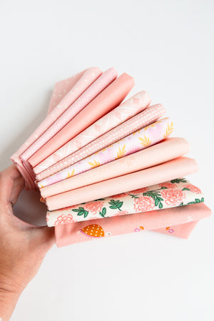 Color Crush Pink | Fabric Bundle - Kristin Quinn Creative - Fabric Bundle