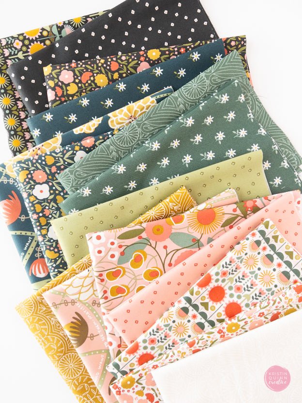 Imaginary Flowers by Gingiber | Mini A Fabric Bundle - Kristin Quinn Creative - Fabric Bundle