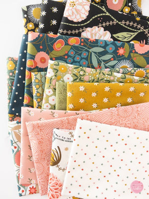 Imaginary Flowers by Gingiber | Mini B Fabric Bundle - Kristin Quinn Creative - Fabric Bundle