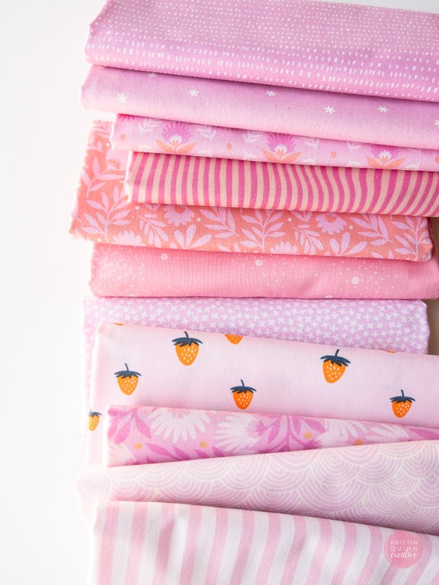 Pretty in Pink | Fabric Bundle - Kristin Quinn Creative - Fabric Bundle