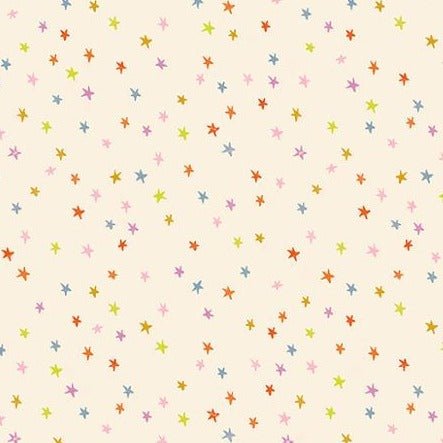 Ruby Star Society | Starry Mini in Multi - Kristin Quinn Creative - Fabric