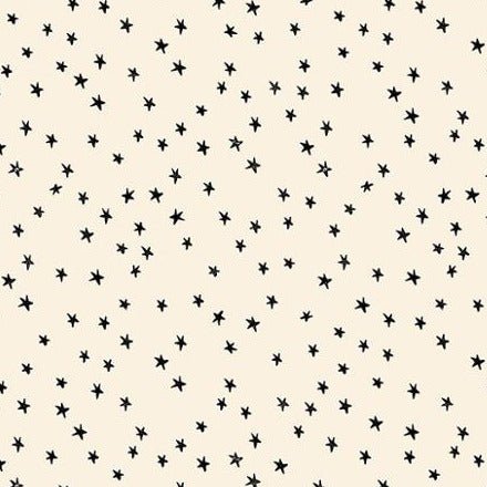 Ruby Star Society | Starry Mini in Natural - Kristin Quinn Creative - Fabric