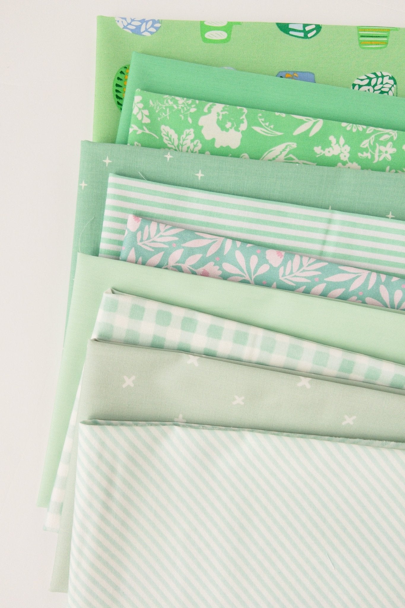 Color Crush Mint | Fabric Bundle - Kristin Quinn Creative - Fabric Bundle