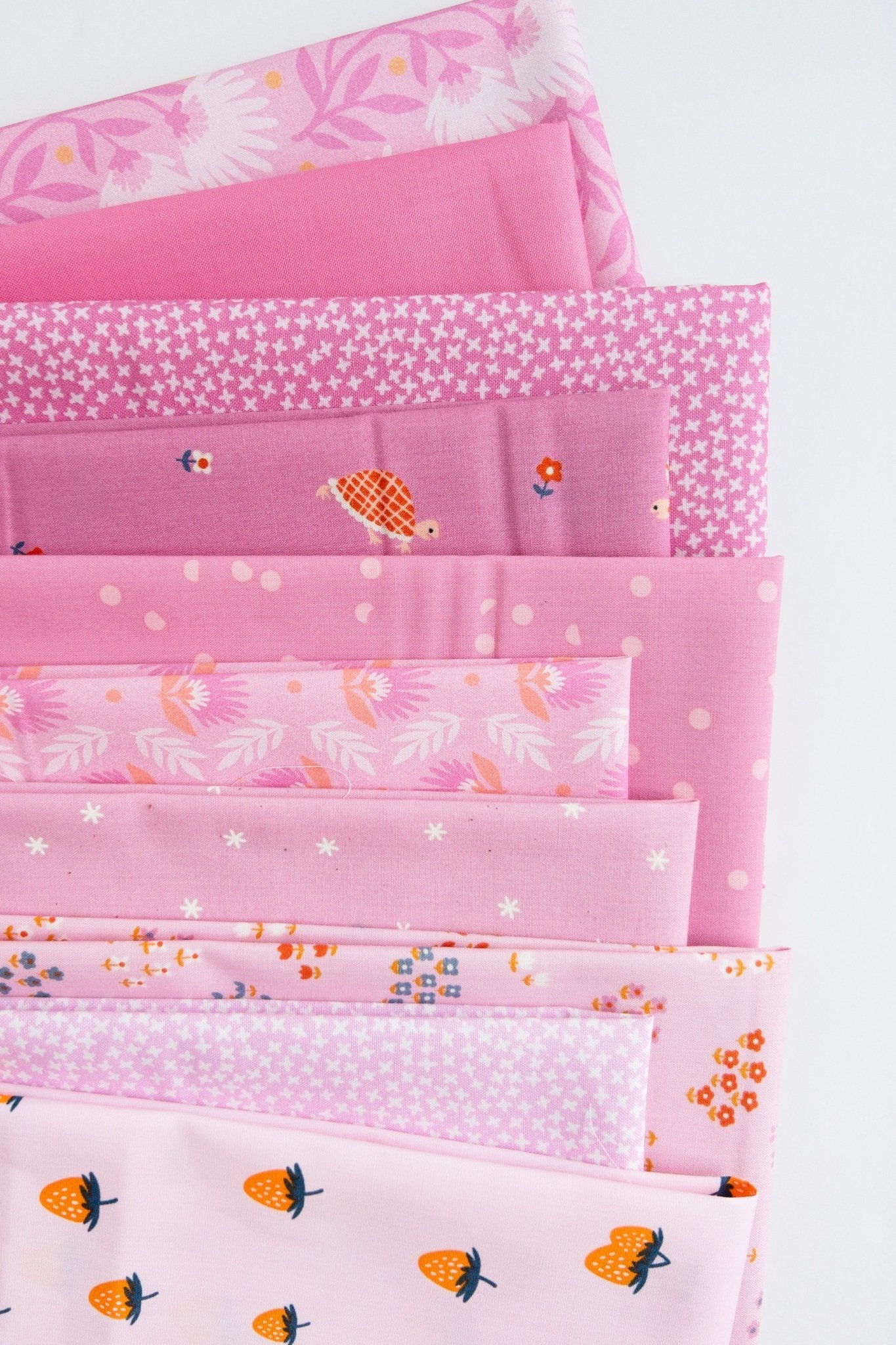 Color Crush Pink Berry | Fabric Bundle - Kristin Quinn Creative - Fabric Bundle