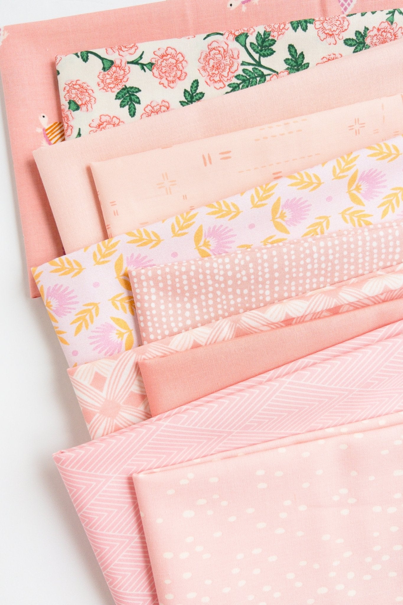 Color Crush Pink | Fabric Bundle - Kristin Quinn Creative - Fabric Bundle