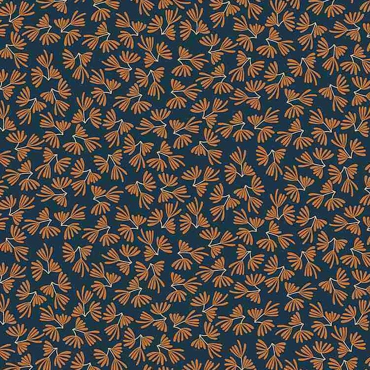 Dear Stella | Flora in Peacock - Kristin Quinn Creative - Fabric