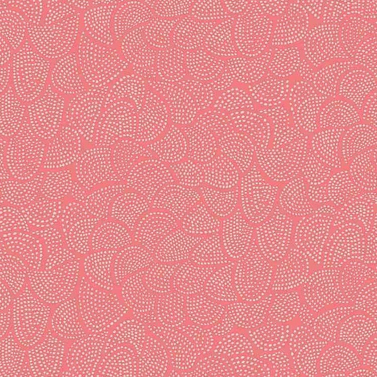 Dear Stella | Speckle in Papaya - Kristin Quinn Creative - Fabric