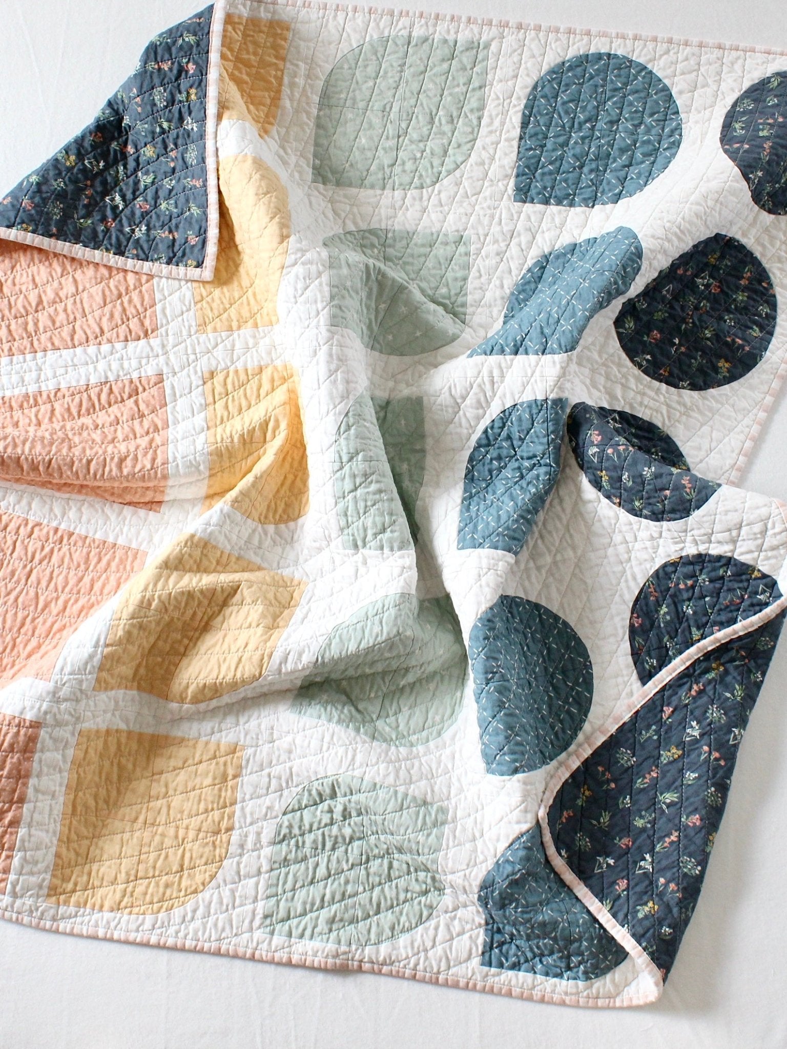 Evolve Small Throw Quilt - Kristin Quinn Creative - Quilt