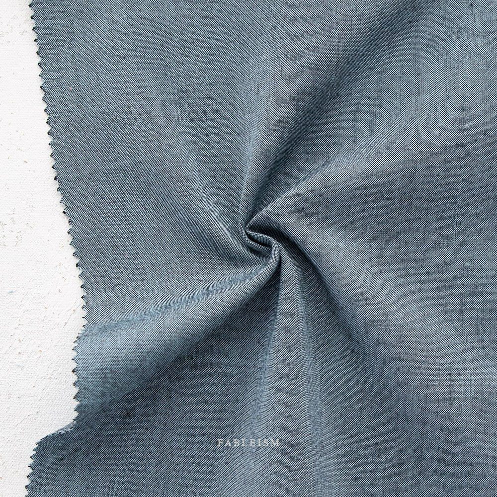 Fableism | Everyday Chambray Nocturne Luna - Kristin Quinn Creative - Fabric