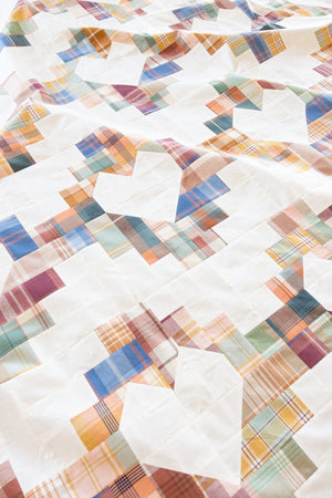 Heartspun Quilt Kit | Throw Size - Kristin Quinn Creative - Quilt Kit