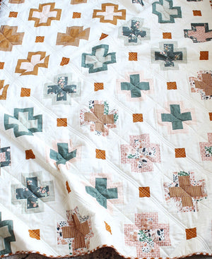 Knightley Quilt Kit | Throw Size - Kristin Quinn Creative - Quilt Kit