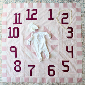 Let's Grow Quilt Kit | Baby Milestone Quilt - Kristin Quinn Creative - Quilt Kit