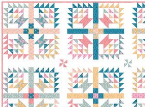 Meadowfolk Quilt Kit | Throw Size - Kristin Quinn Creative - Quilt Kit