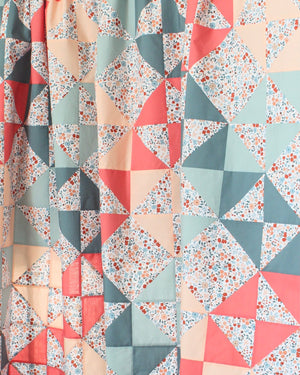 Ramona Quilt Kit | Modern Throw Size - Kristin Quinn Creative - Quilt Kit