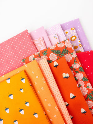 Red Hot | Fabric Bundle - Kristin Quinn Creative - Fabric Bundle
