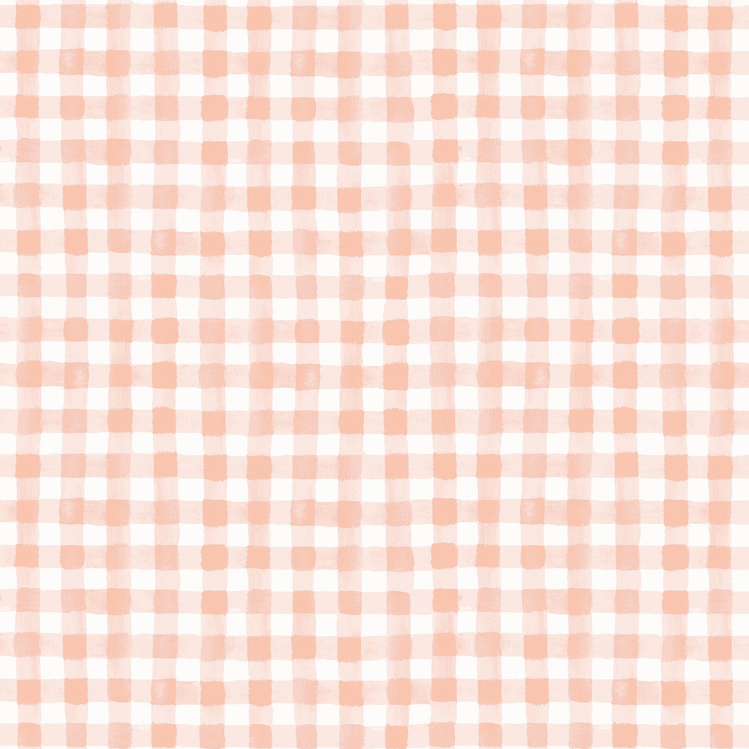 Rifle Paper Co. | Painted Gingham Blush - Kristin Quinn Creative - Fabric