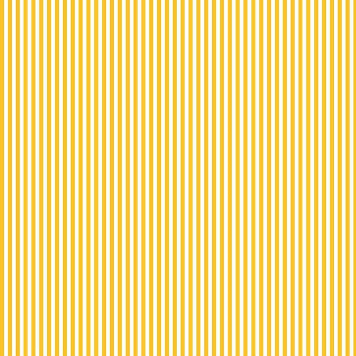 Riley Blake Designs | Mustard & White Stripes - Kristin Quinn Creative - Fabric