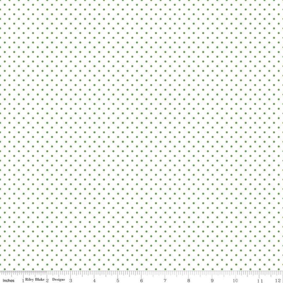 Riley Blake Designs | Swiss Dots Clover - Kristin Quinn Creative - Fabric