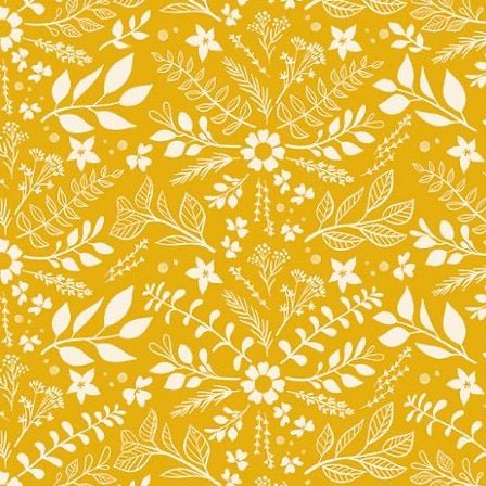 Ruby Star Society | Curio Goldenrod Yellow - Kristin Quinn Creative - Fabric