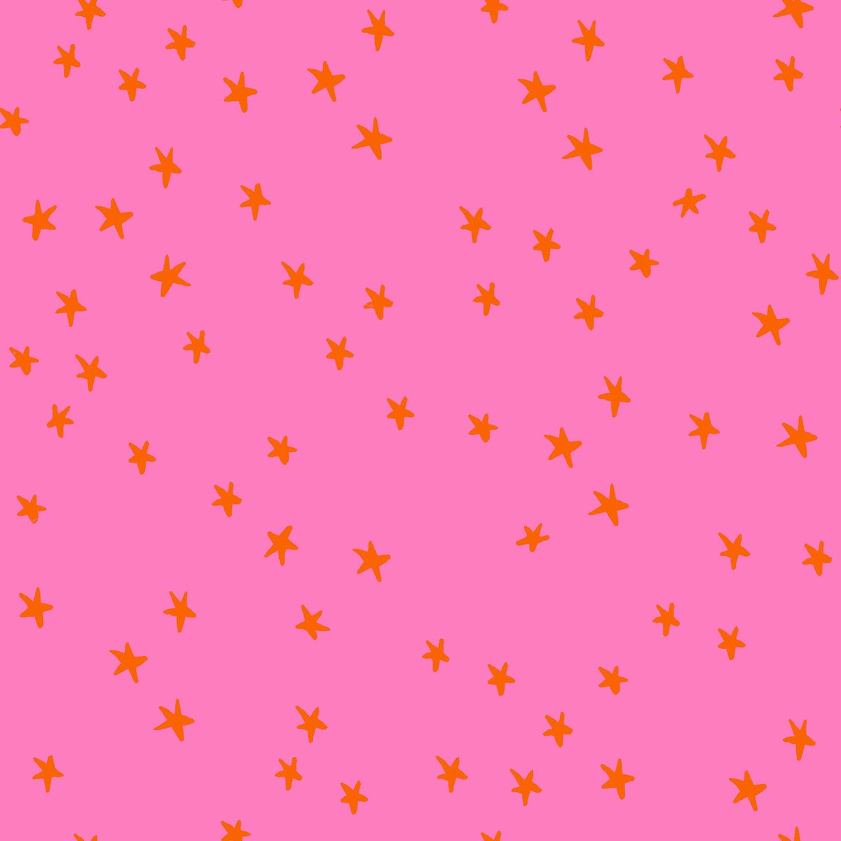 Ruby Star Society | Starry in Vivid Pink - Kristin Quinn Creative - Fabric