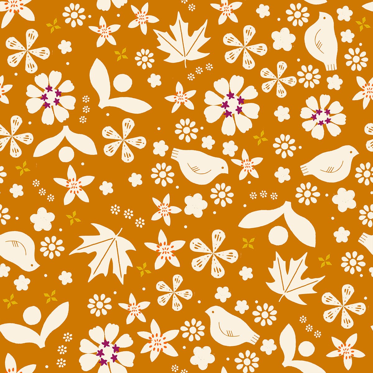 Ruby Star Society | Sugar Maple Caramel - Kristin Quinn Creative - Fabric