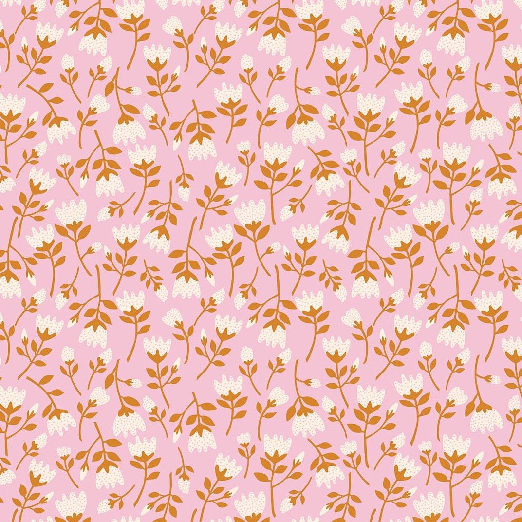 Ruby Star Society | Verbena Roses Peony - Kristin Quinn Creative - Fabric