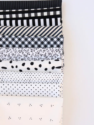 Snowy White | Fabric Bundle - Kristin Quinn Creative - Fabric Bundle