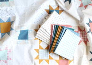 Stargazers Quilt Kit | Throw Size - Kristin Quinn Creative - Quilt Kit