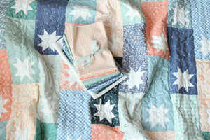 Starlets Quilt Kit | Small Throw - Kristin Quinn Creative - Quilt Kit