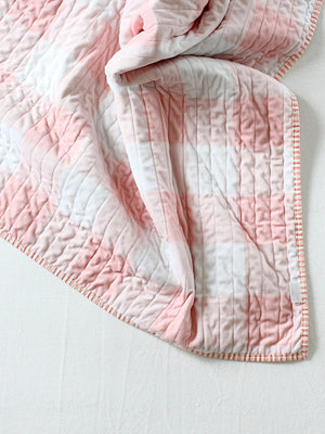 Tail Feather Baby Quilt - Kristin Quinn Creative - Baby Quilt
