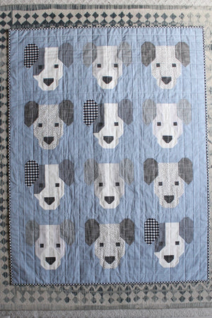 The Puppies Quilt Kit | Large - Kristin Quinn Creative - Quilt Kit