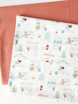Whole Cloth Quilt Kit | Festive Market - Kristin Quinn Creative - Quilt Kit