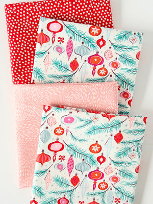 Whole Cloth Quilt Kit | Jingle all the Way - Kristin Quinn Creative - Quilt Kit